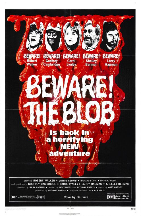 Beware! The Blob Movie Poster