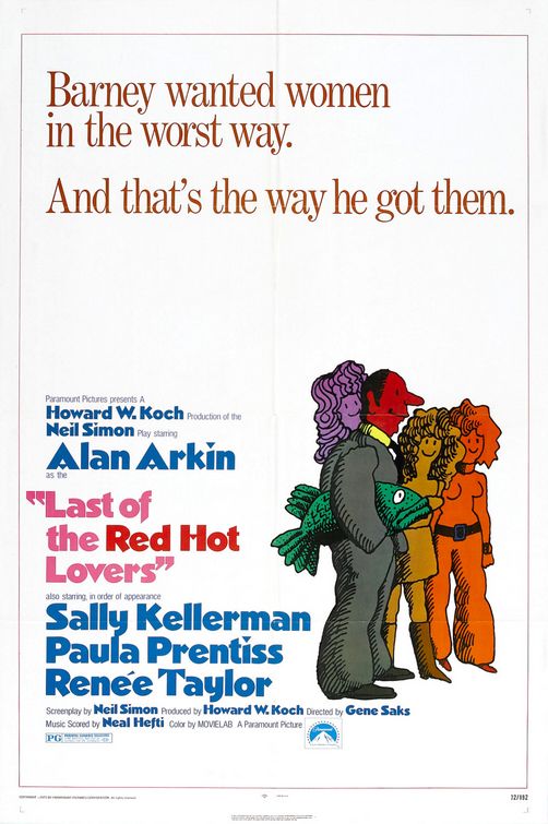 Last of the Red Hot Lovers Movie Poster