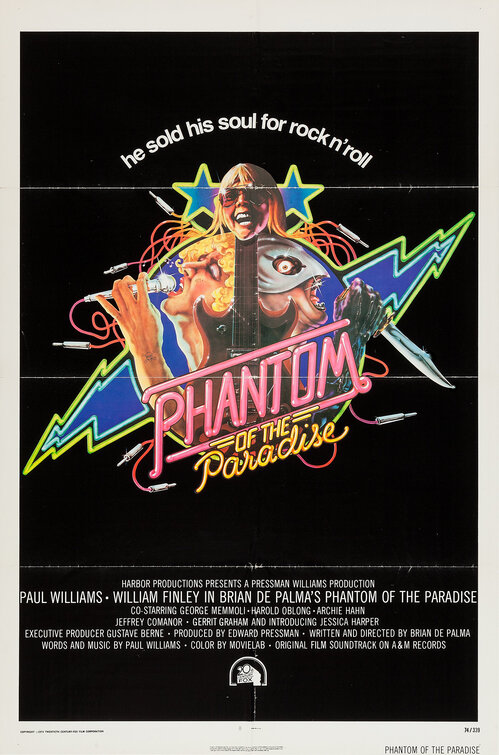 Phantom of the Paradise Movie Poster