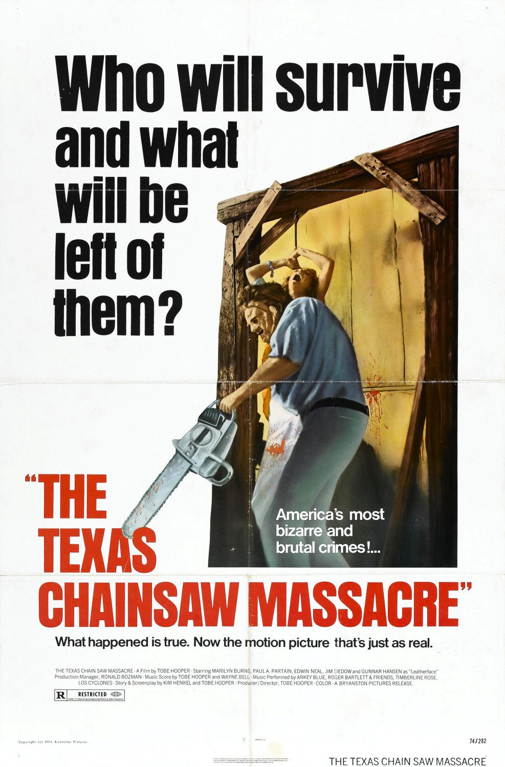 Extra Large Movie Poster Image for The Texas Chainsaw Massacre (#1 of 5)