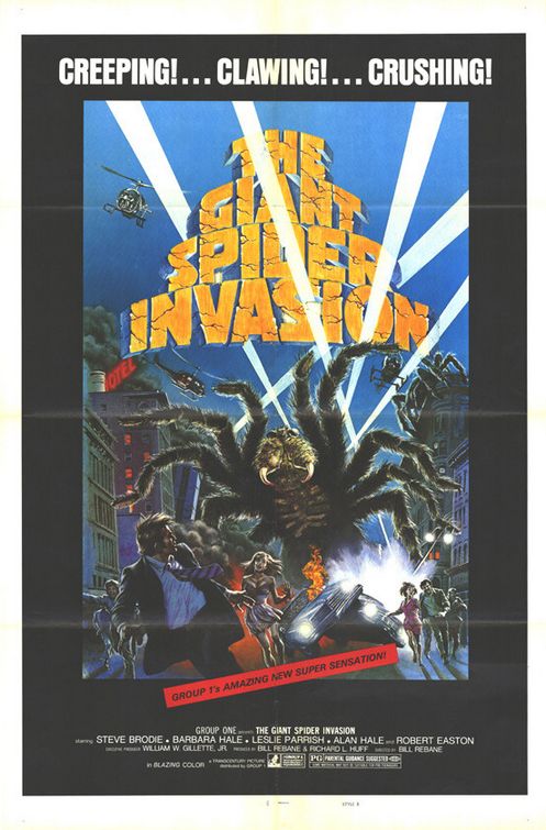 The Giant Spider Invasion Movie Poster