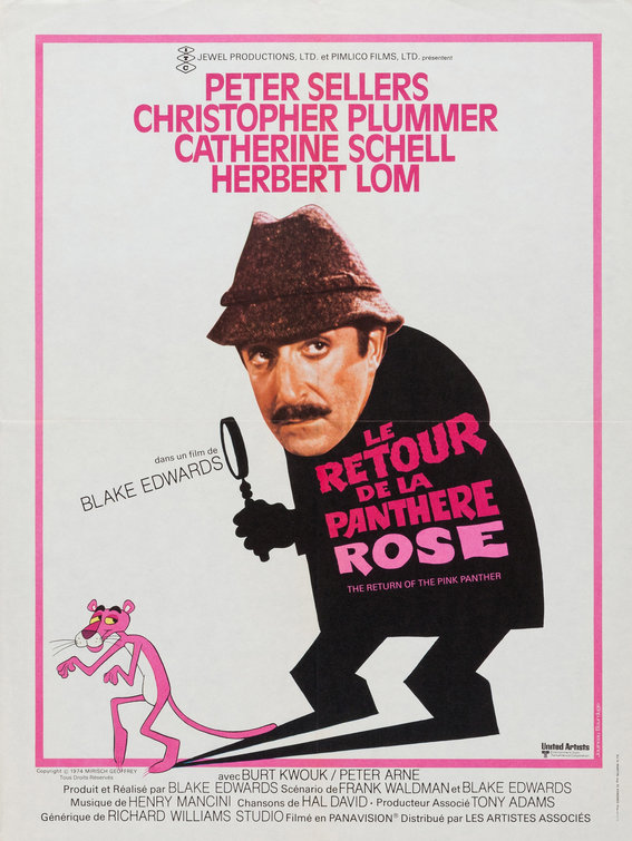 The Return of the Pink Panther Movie Poster