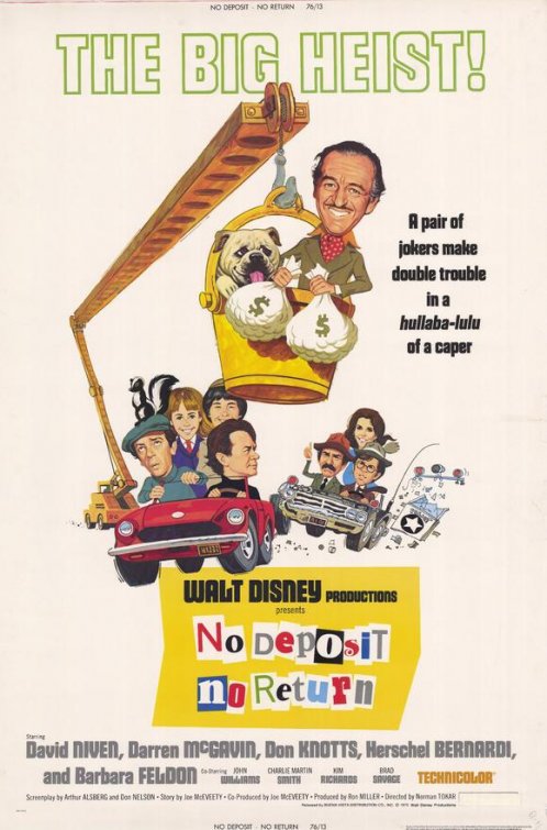 No Deposit, No Return Movie Poster