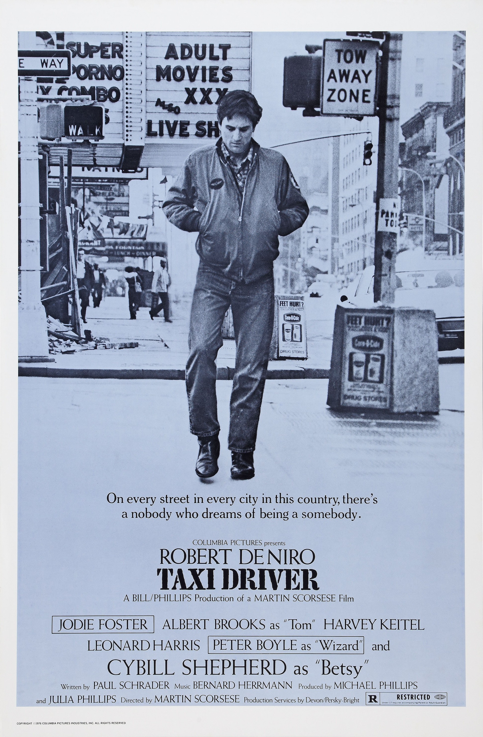 Mega Sized Movie Poster Image for Taxi Driver (#2 of 6)