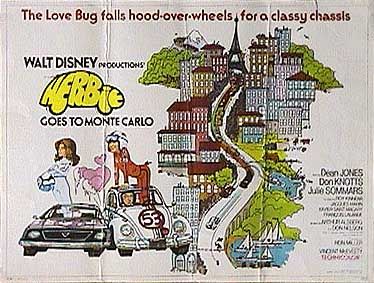 Herbie Goes to Monte Carlo Movie Poster