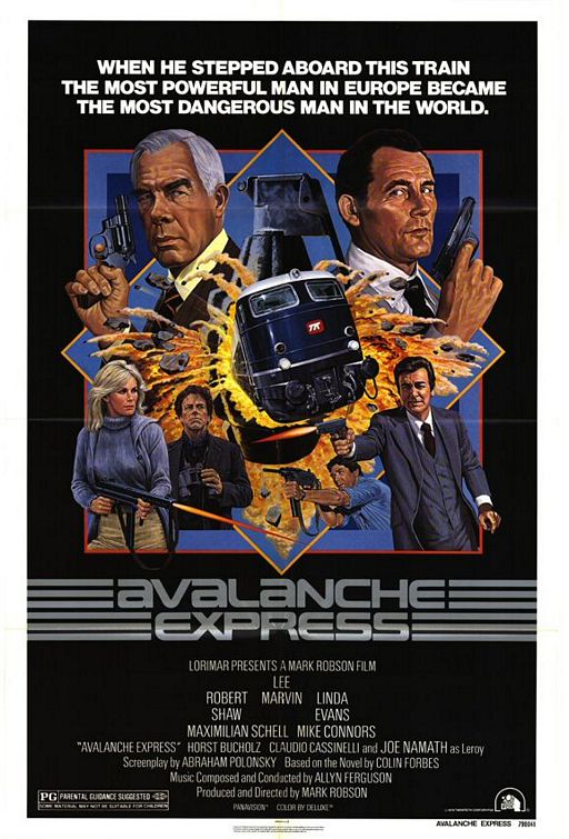 Avalanche Express Movie Poster