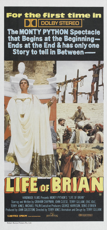 Monty Python's Life of Brian Movie Poster