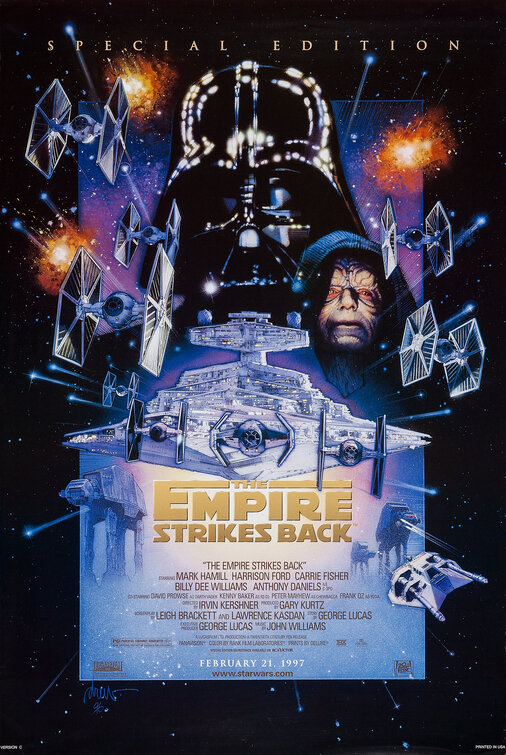 The Empire Strikes Back Movie Poster