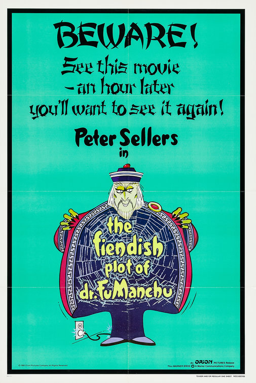 The Fiendish Plot of Dr. Fu Manchu Movie Poster