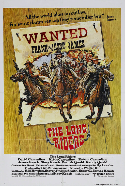 The Long Riders Movie Poster