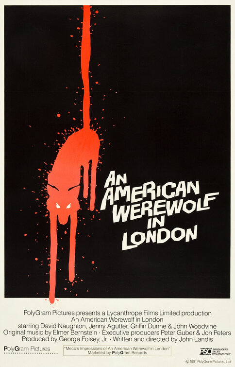 An American Werewolf in London Movie Poster