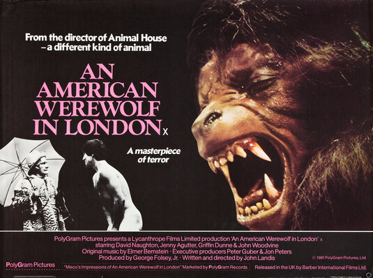 An American Werewolf in London Movie Poster