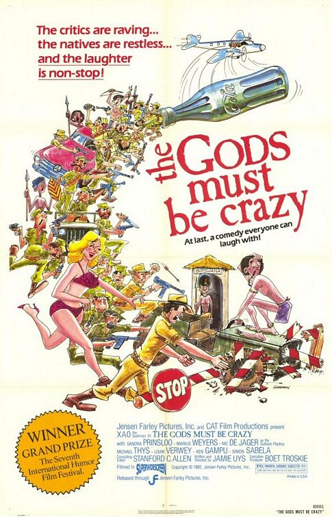 The Gods Must Be Crazy Movie Poster