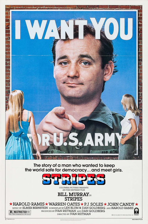 Stripes Movie Poster