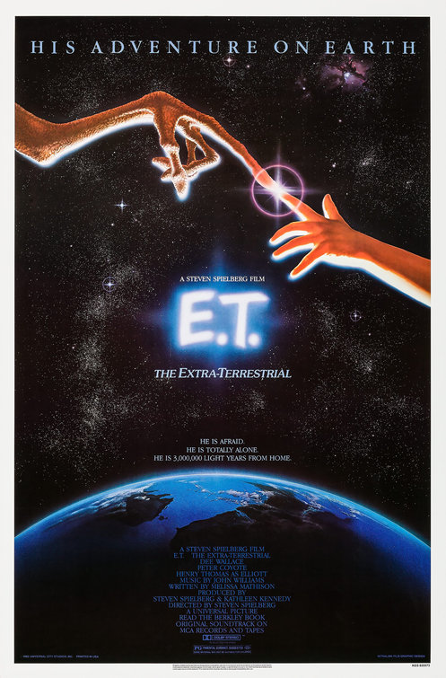 E.T. the Extra-Terrestrial Movie Poster