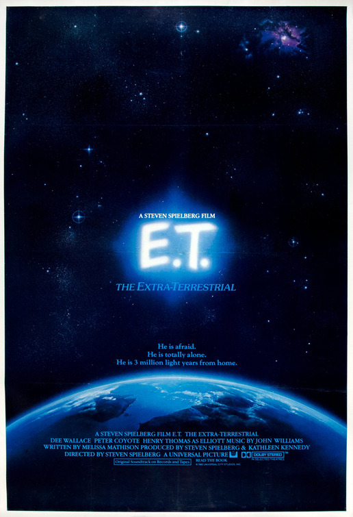 E.T. the Extra-Terrestrial Movie Poster