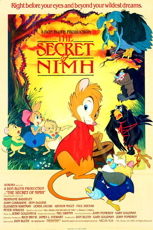 The Secret of NIMH Movie Poster