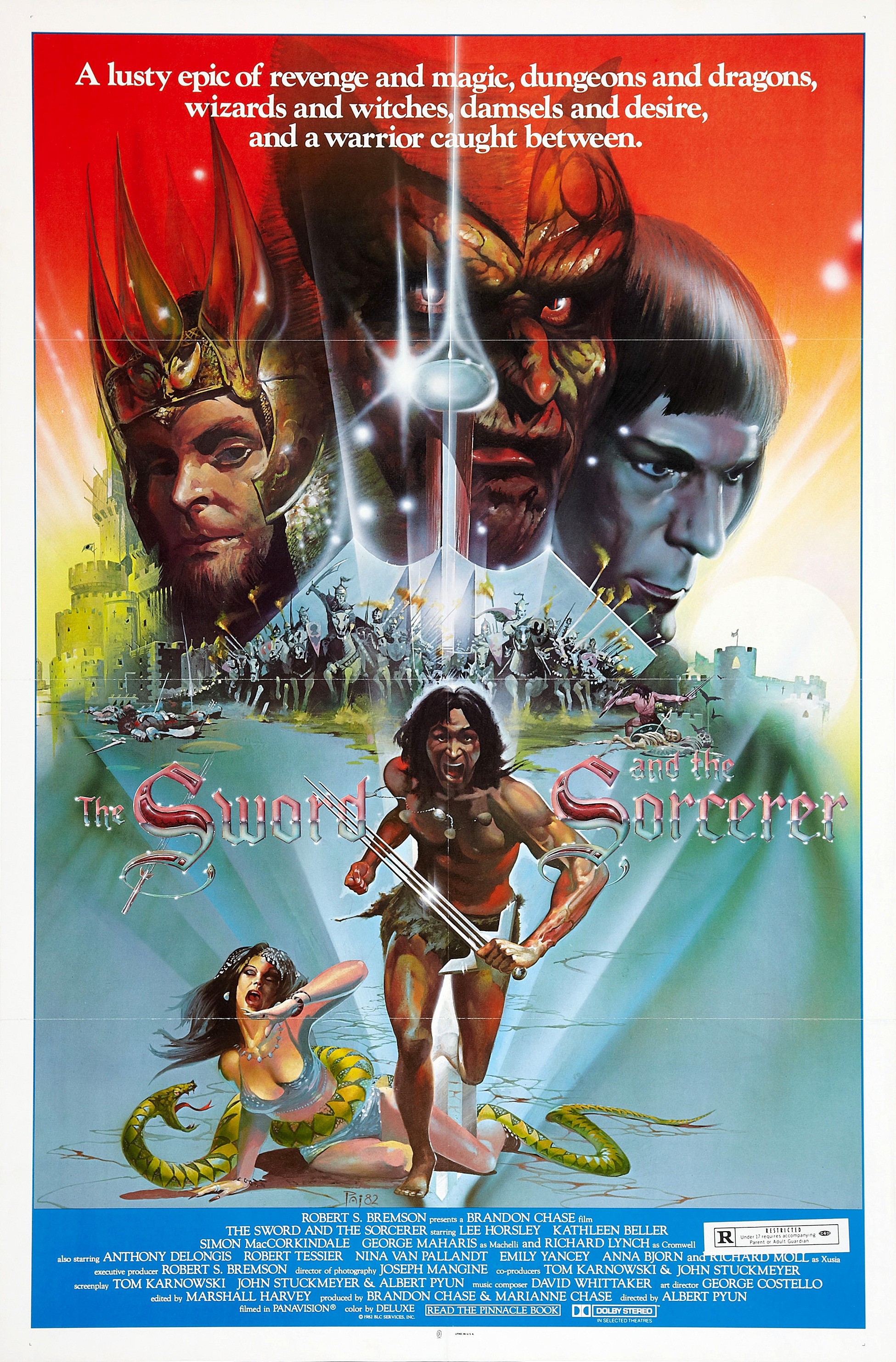 Mega Sized Movie Poster Image for The Sword and the Sorcerer (#1 of 3)