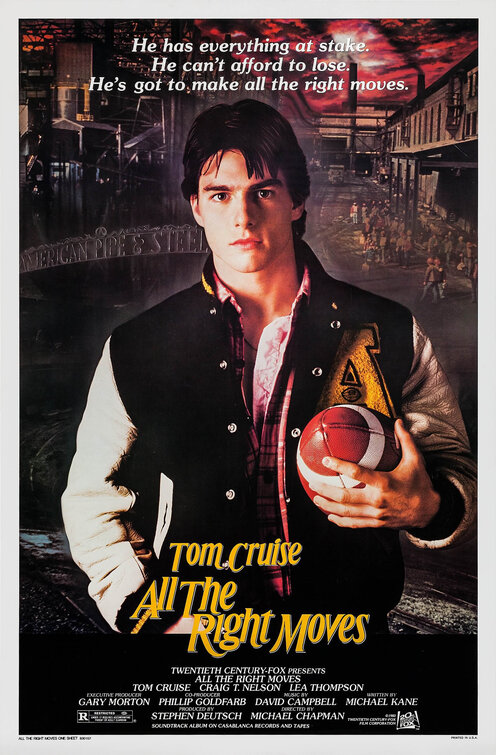 All the Right Moves Movie Poster