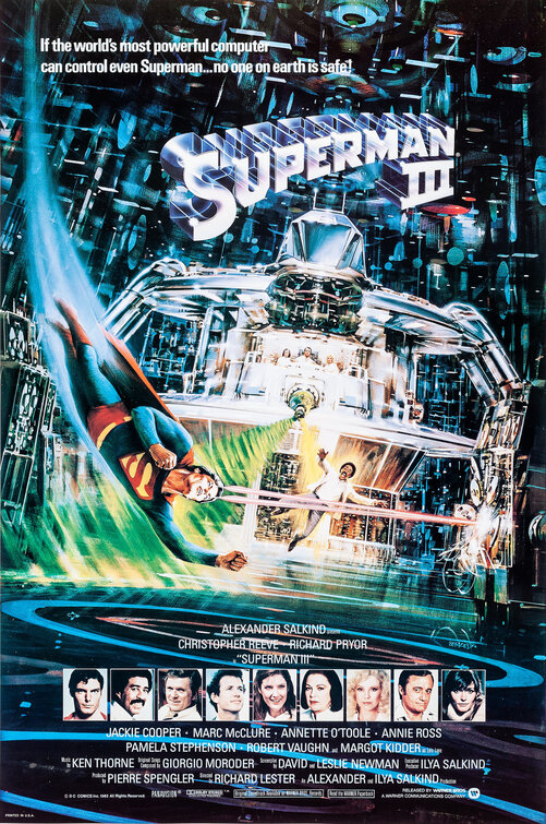 Superman III Movie Poster