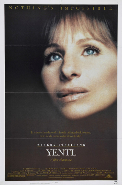 Yentl Movie Poster