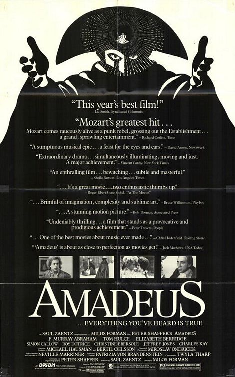 Amadeus Movie Poster