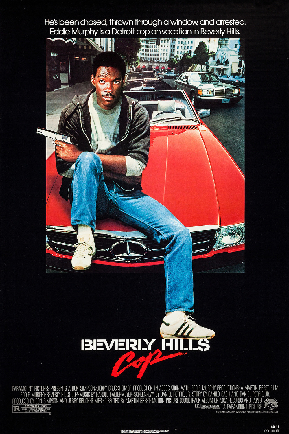 Extra Large Movie Poster Image for Beverly Hills Cop (#1 of 2)