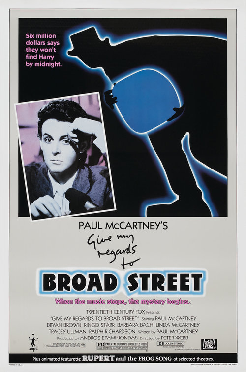 Give My Regards to Broad Street Movie Poster