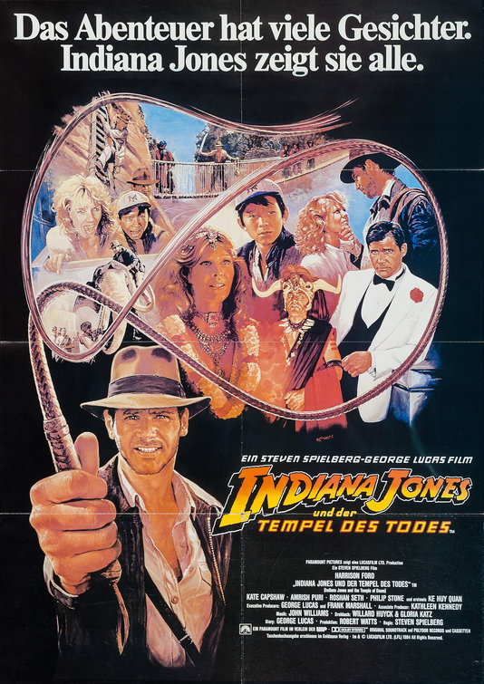 Indiana Jones and the Temple of Doom Movie Poster