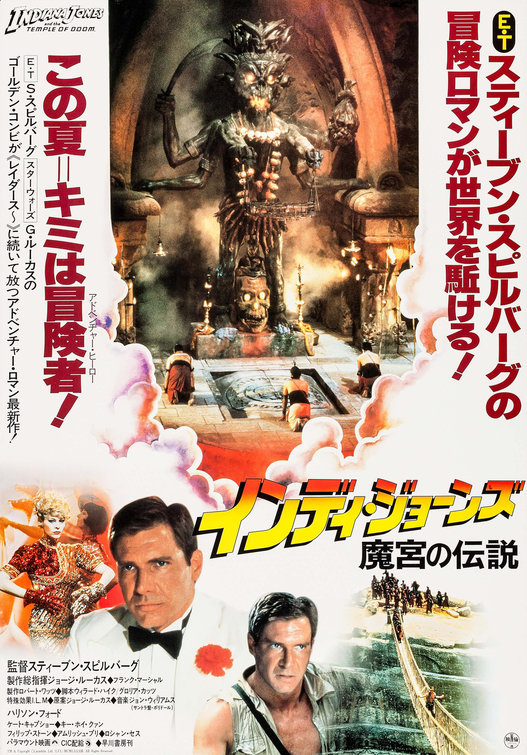 Indiana Jones and the Temple of Doom Movie Poster