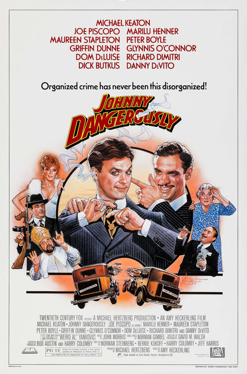 Johnny Dangerously Movie Poster