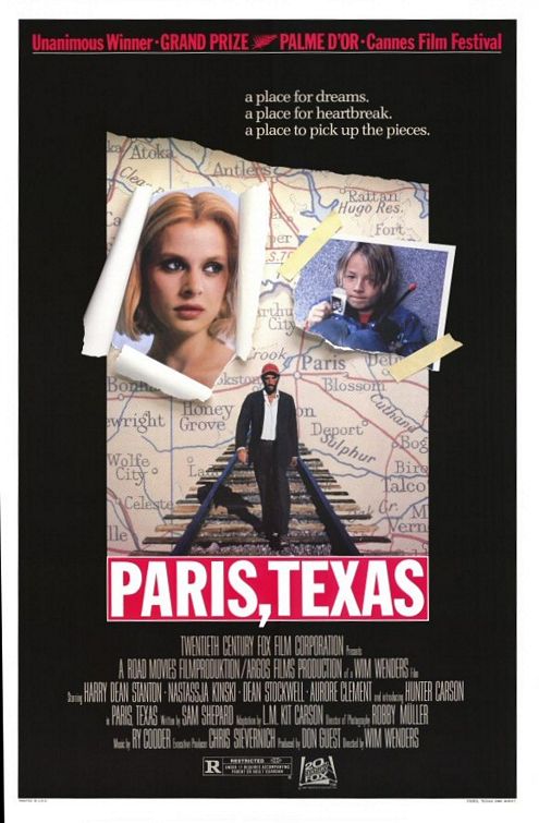 Paris, Texas Movie Poster