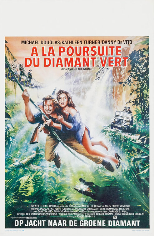 Romancing the Stone Movie Poster