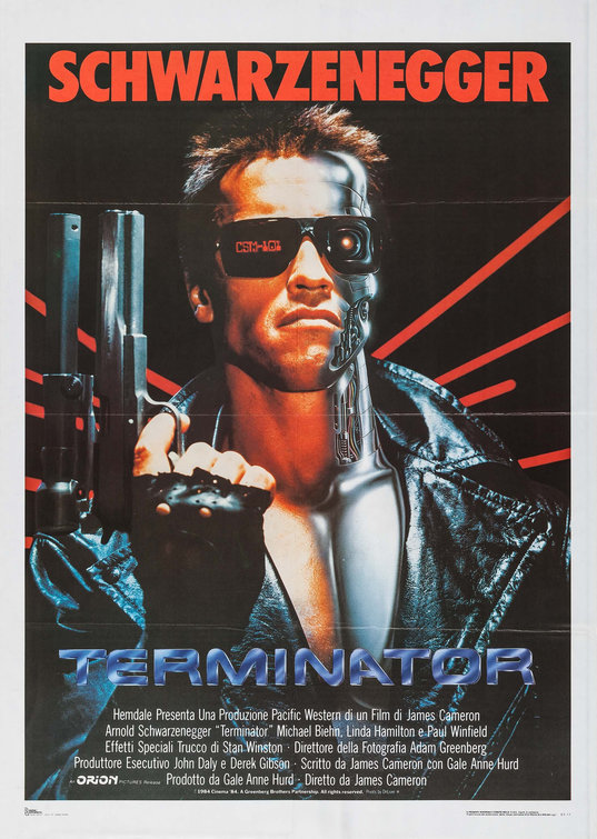 The Terminator Movie Poster