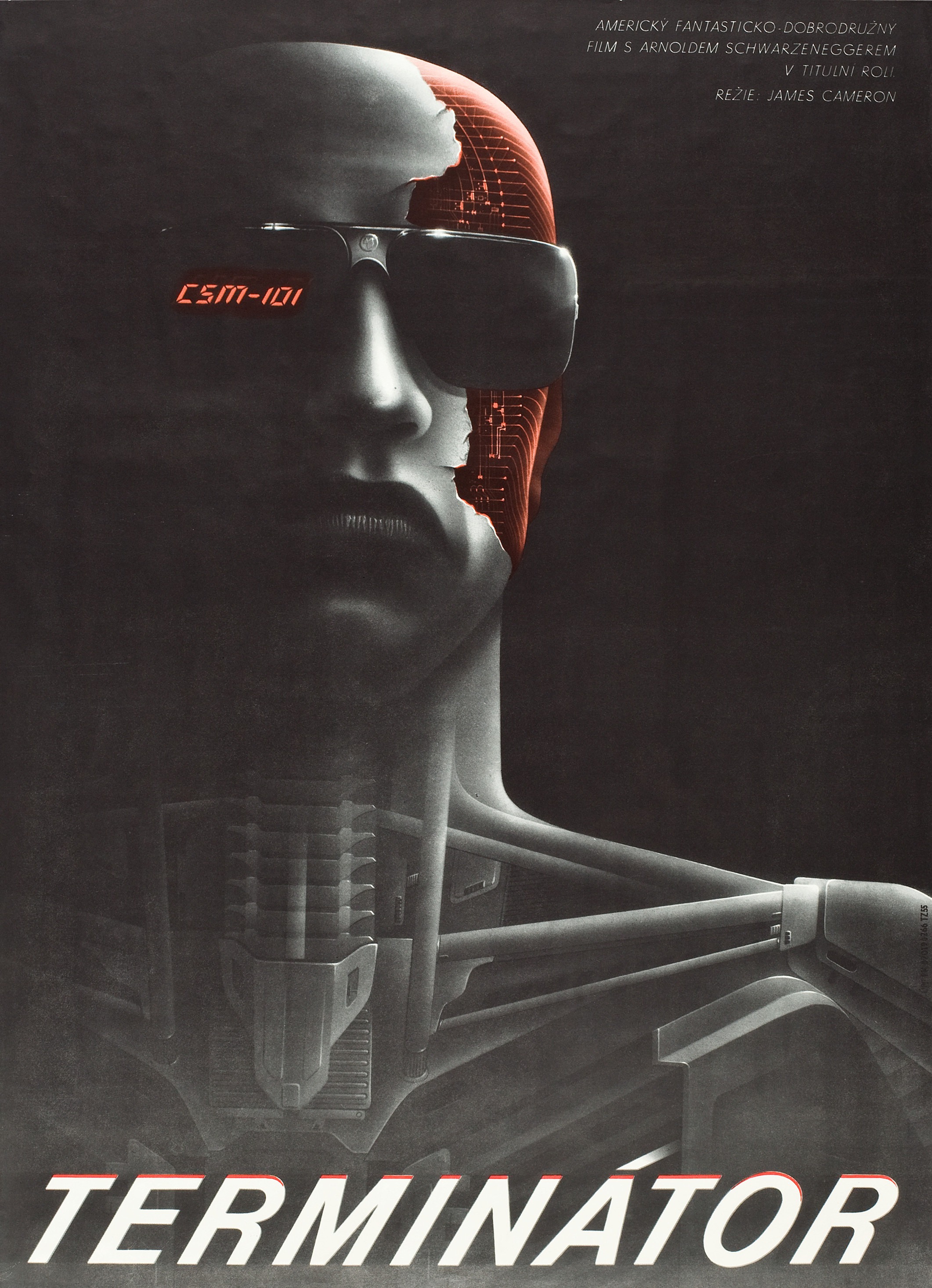 Mega Sized Movie Poster Image for The Terminator (#7 of 8)