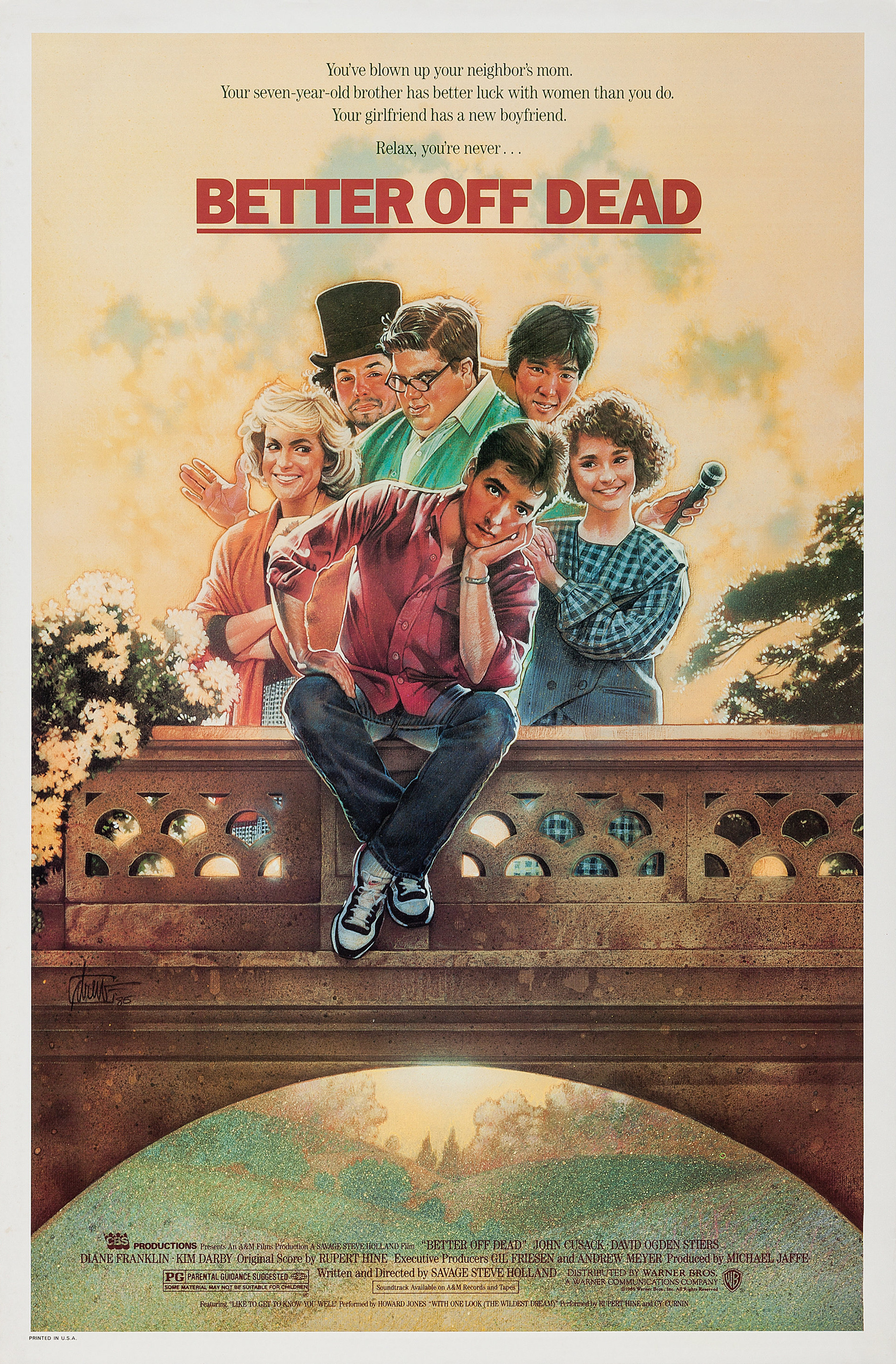 Mega Sized Movie Poster Image for Better Off Dead 