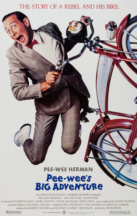 Pee-wee's Big Adventure Movie Poster