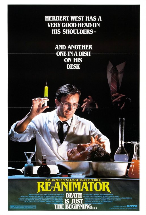 Re-animator Movie Poster