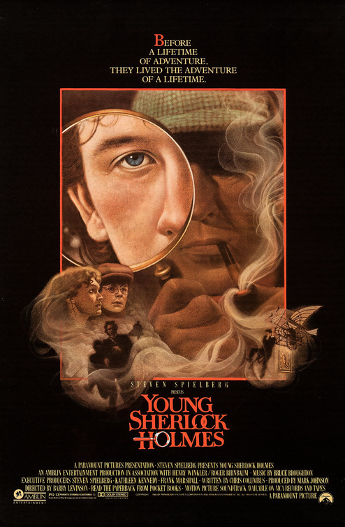 Young Sherlock Holmes Movie Poster