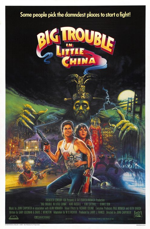 Big Trouble in Little China Movie Poster