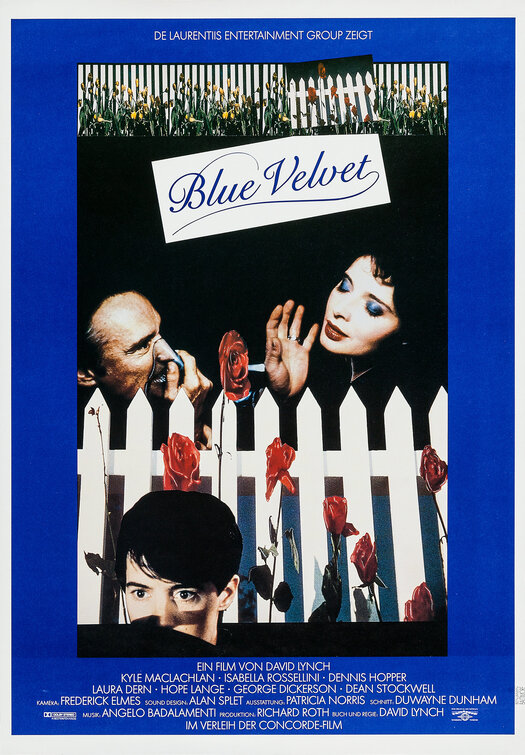 Blue Velvet Movie Poster