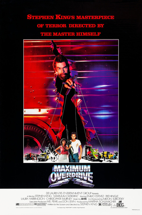 Maximum Overdrive Movie Poster