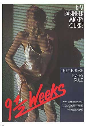 Nine 1/2 Weeks Movie Poster