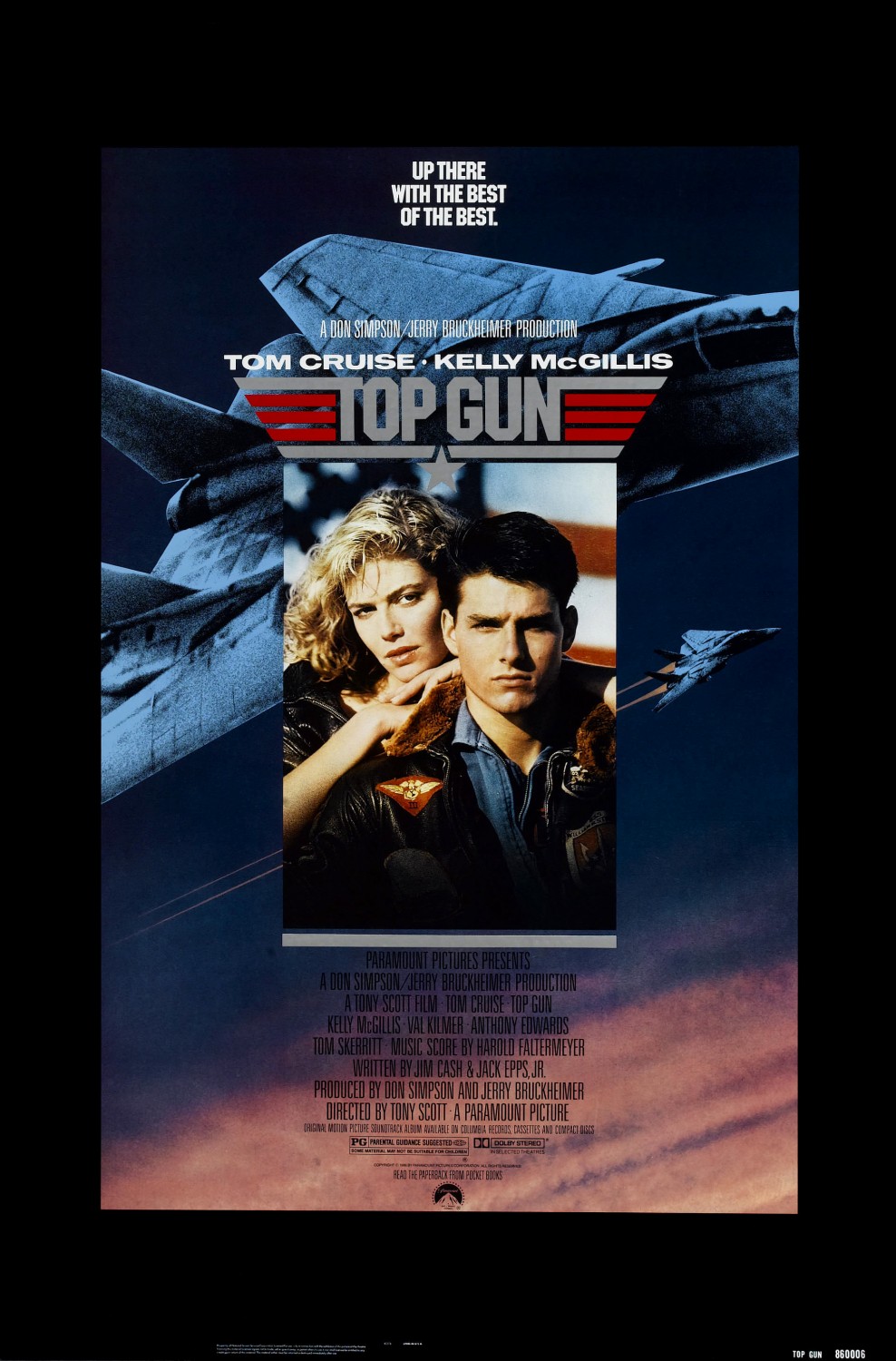 Extra Large Movie Poster Image for Top Gun (#1 of 9)