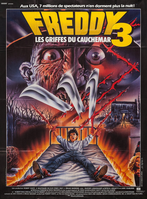 A Nightmare on Elm Street 3: Dream Warriors Movie Poster