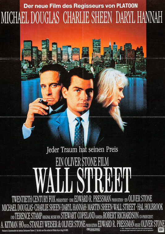 Wall Street Movie Poster