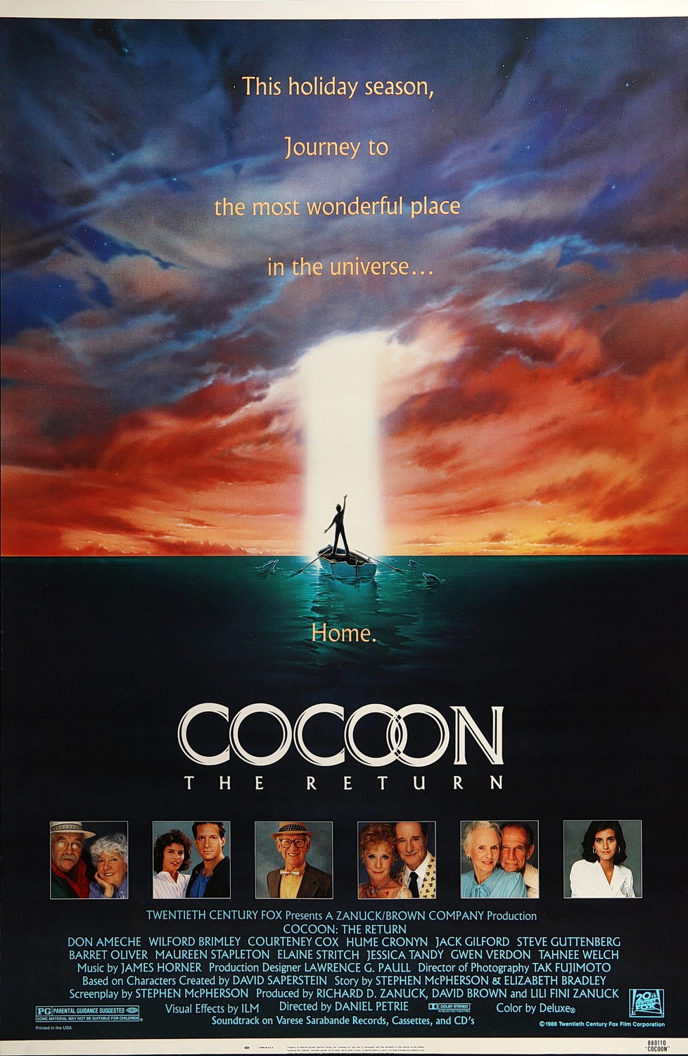 Extra Large Movie Poster Image for Cocoon: The Return 