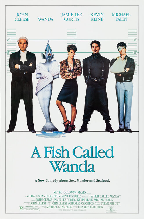 A Fish Called Wanda Movie Poster