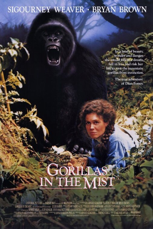 Gorillas in the Mist Movie Poster