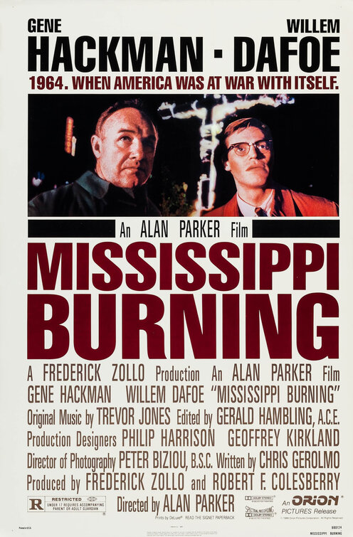 Mississippi Burning Movie Poster